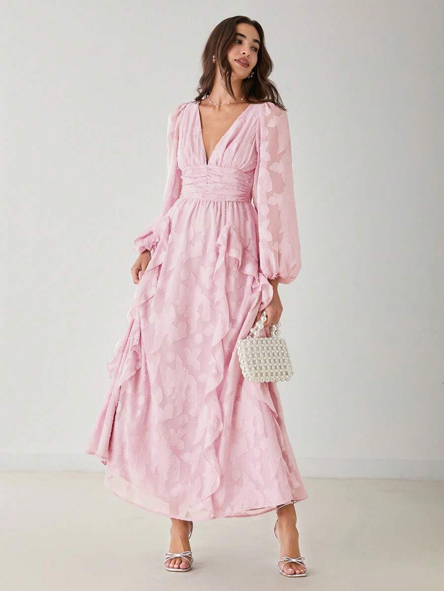 Karen Ruffled Dress