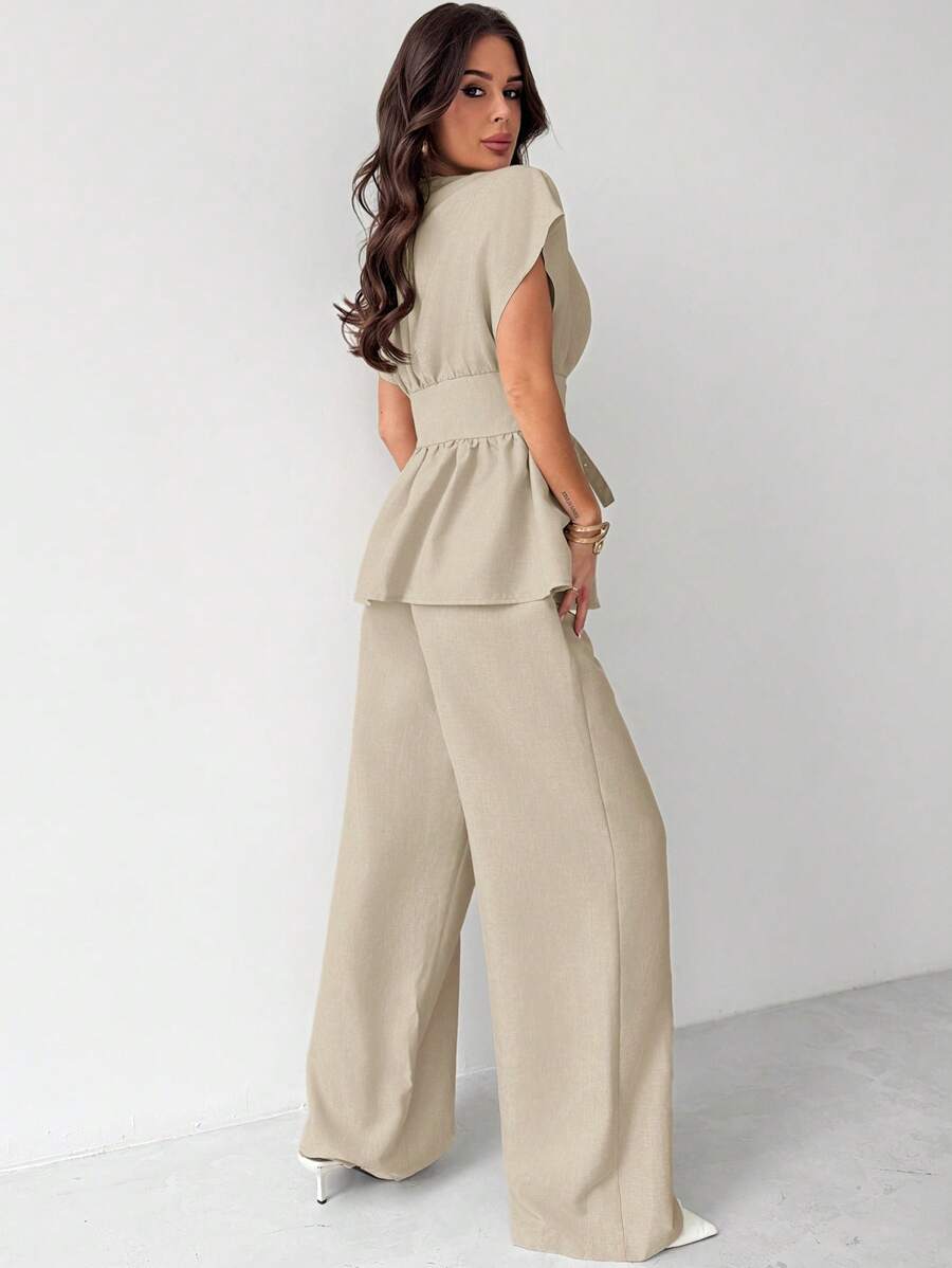 Calia Belted Pant Set