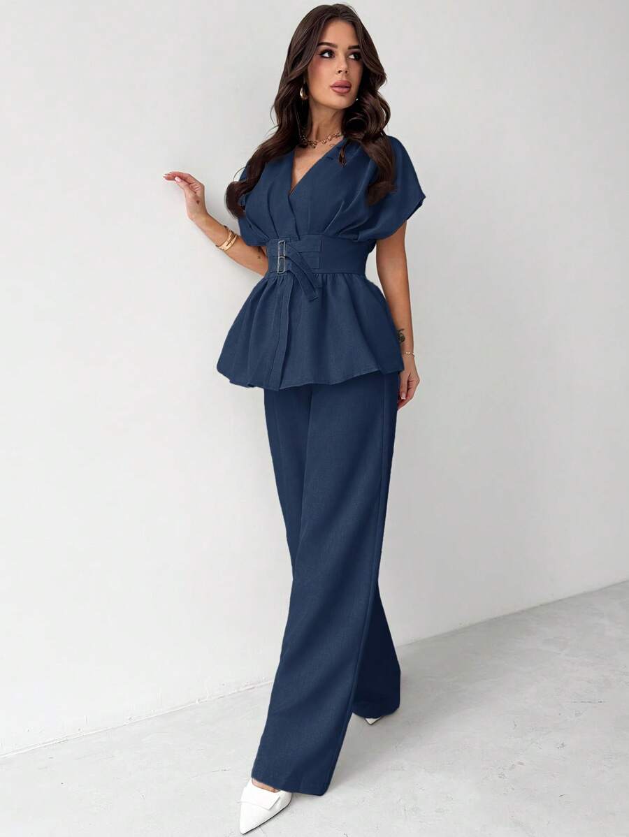 Calia Belted Pant Set