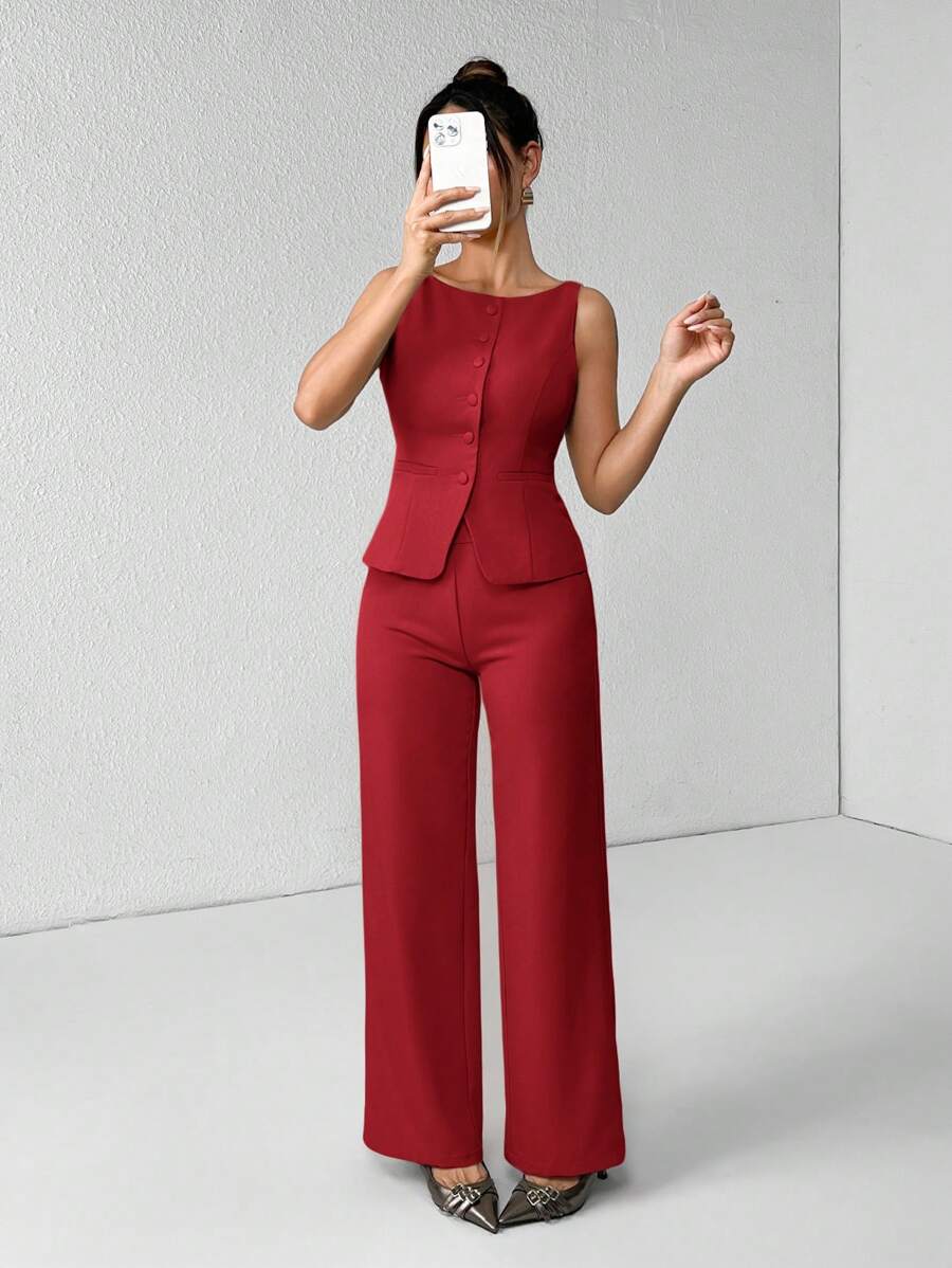 Carmina Vest Set (Petite)