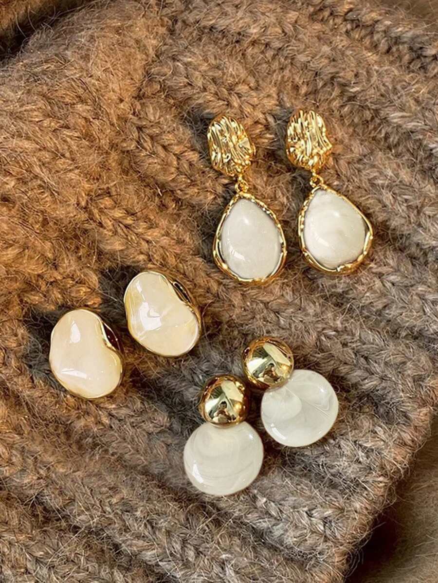 Coraline Stud/Hoop Earring Set