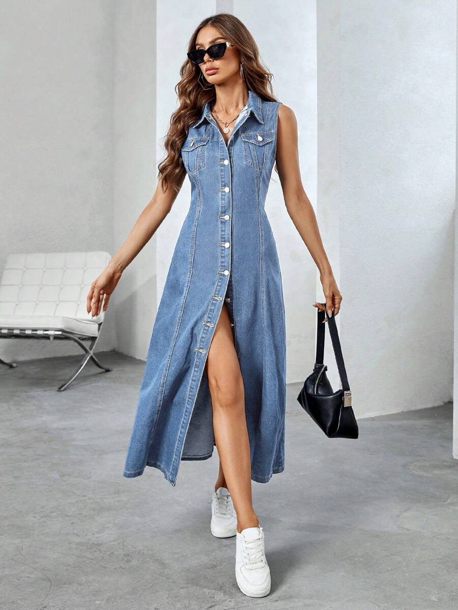 Camila Vintage Denim Dress