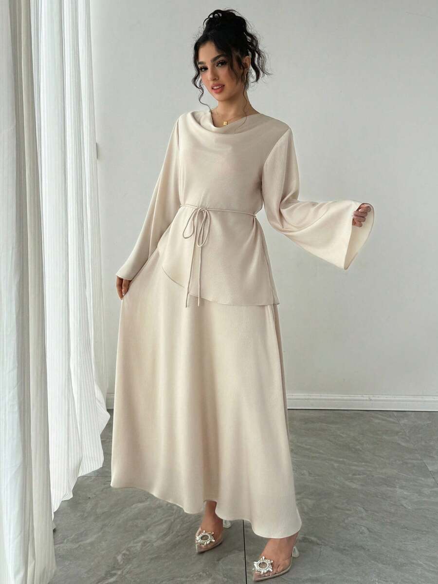 Alina Waist Fitted Skirt Set