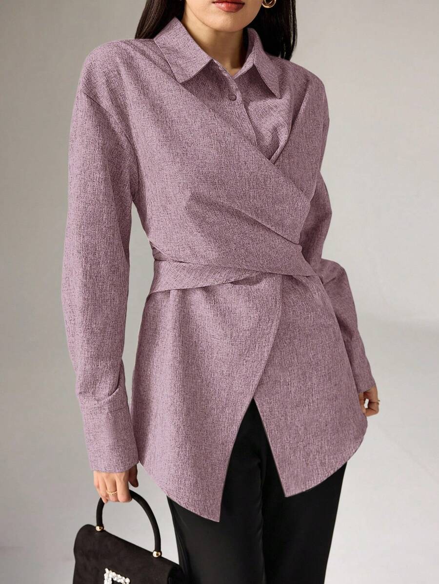 Yara Button-Back Office Shirt