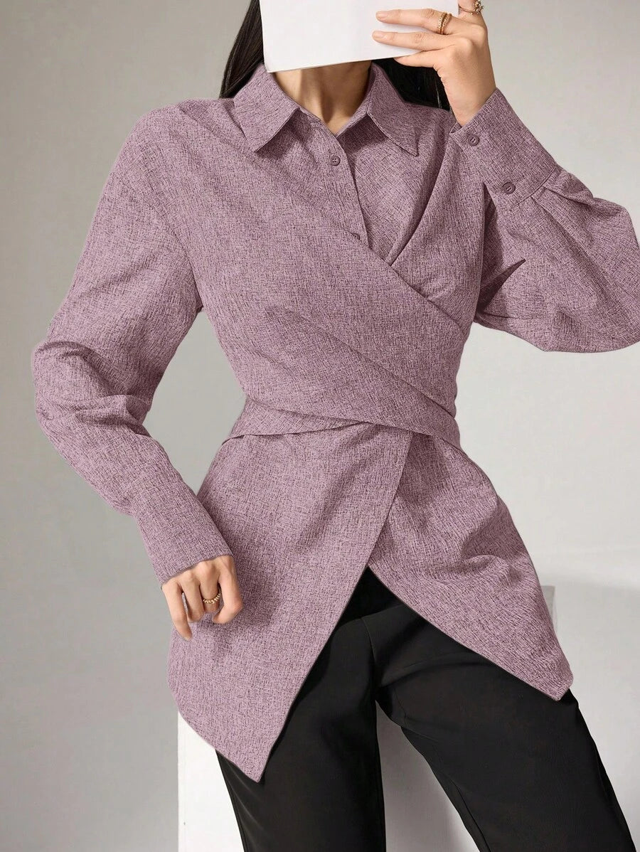 Yara Button-Back Office Shirt