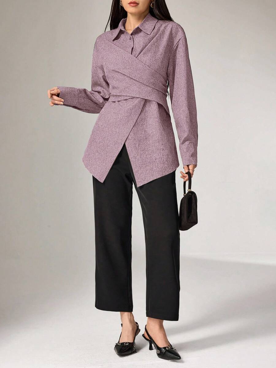 Yara Button-Back Office Shirt