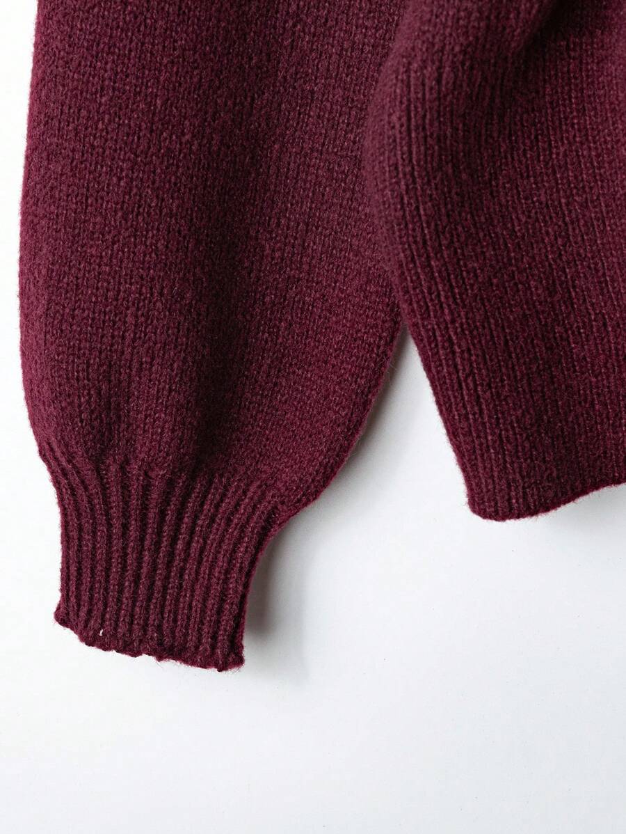 Oria Side-Wrap Sweater