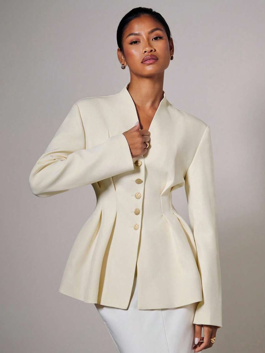 Ruqaya Waist Cinching Blazer