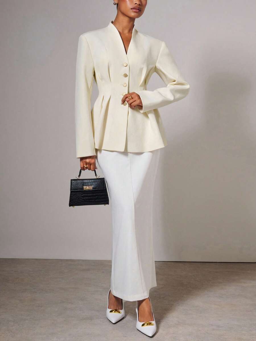 Ruqaya Waist Cinching Blazer