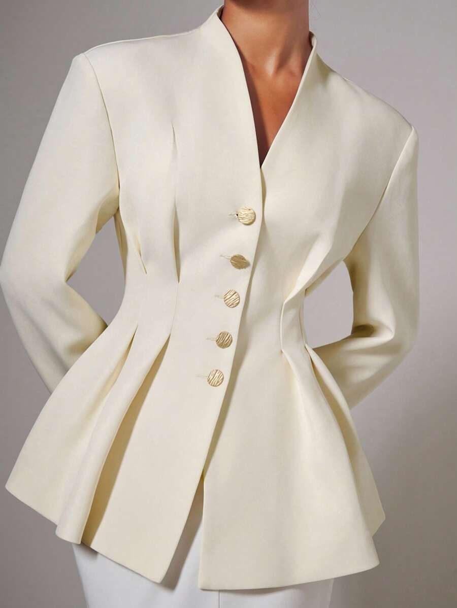Ruqaya Waist Cinching Blazer