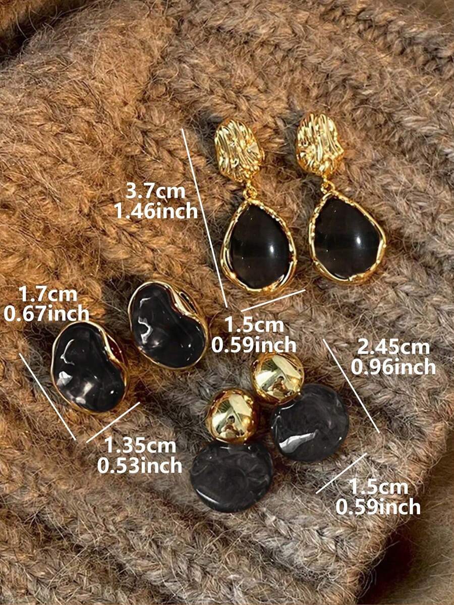 Coraline Stud/Hoop Earring Set