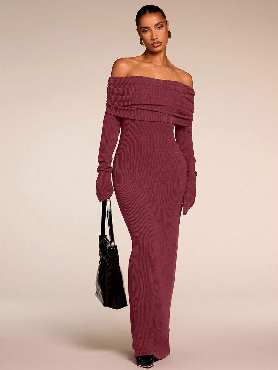 Anisa Off-Shoulder Dress