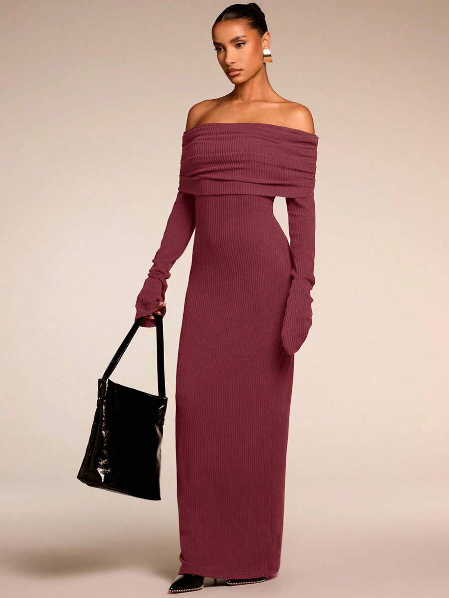 Anisa Off-Shoulder Dress