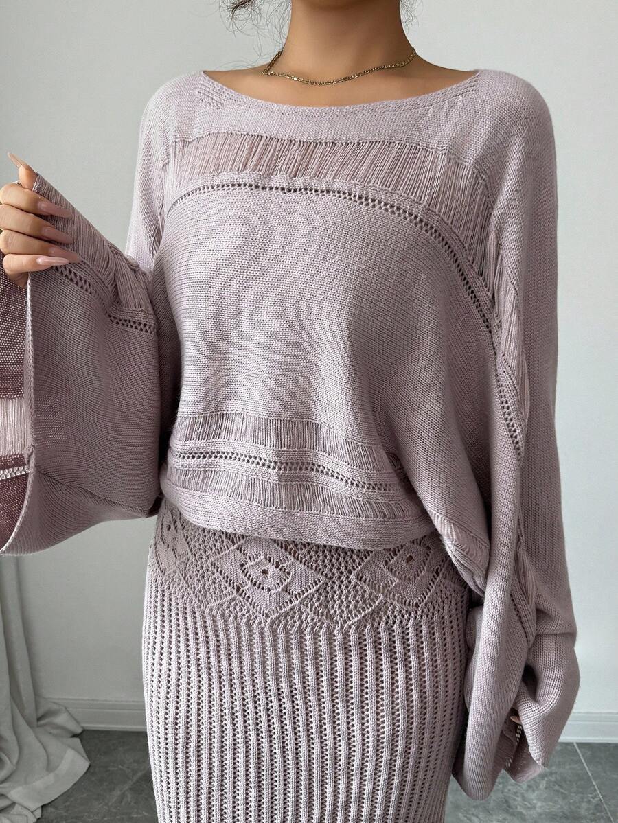 Blair Knitted Skirt Set