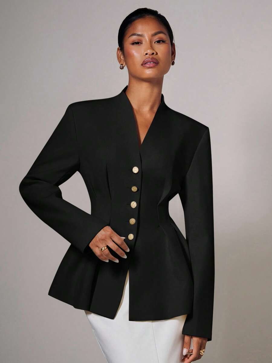 Ruqaya Waist Cinching Blazer