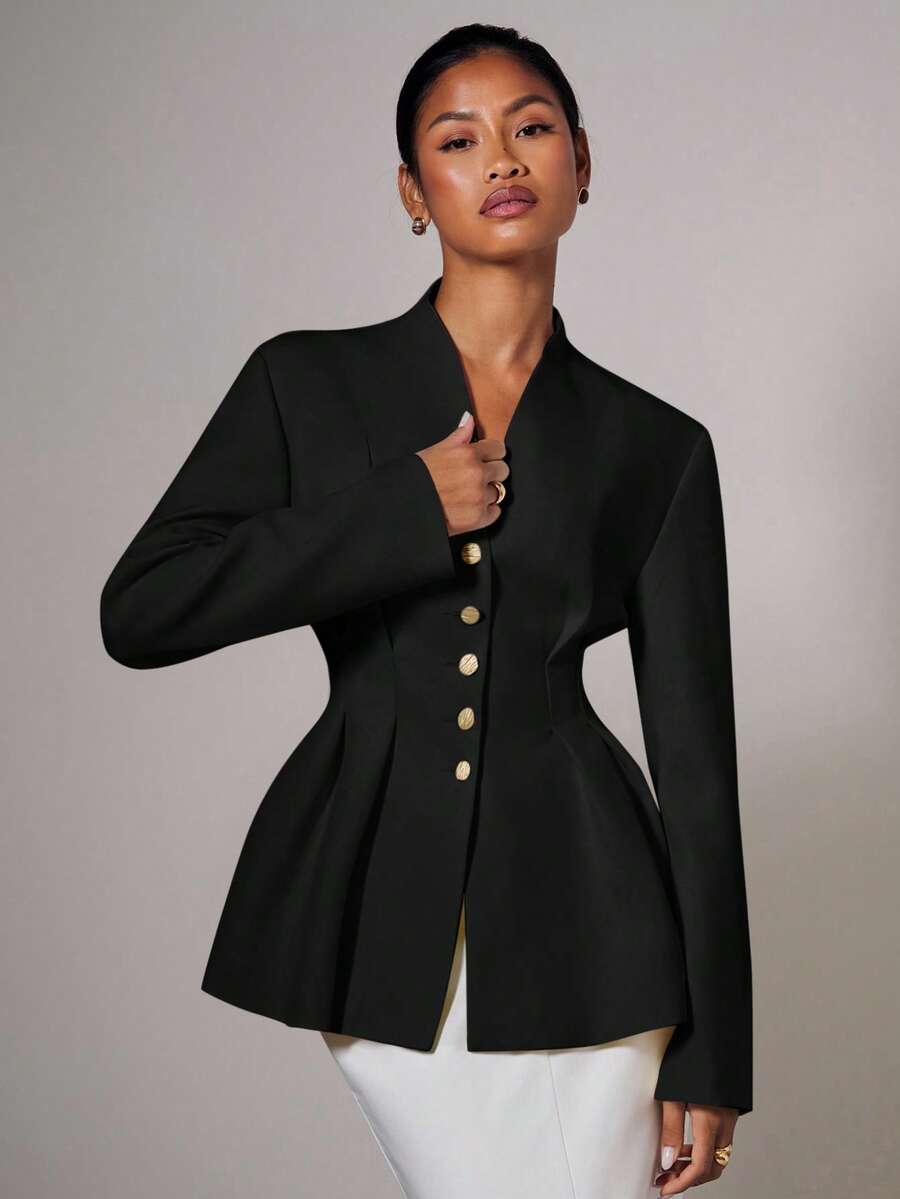 Ruqaya Waist Cinching Blazer