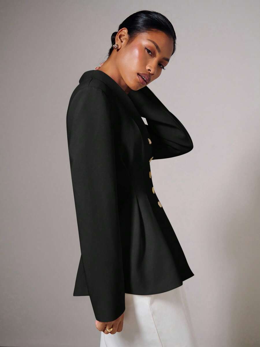 Ruqaya Waist Cinching Blazer