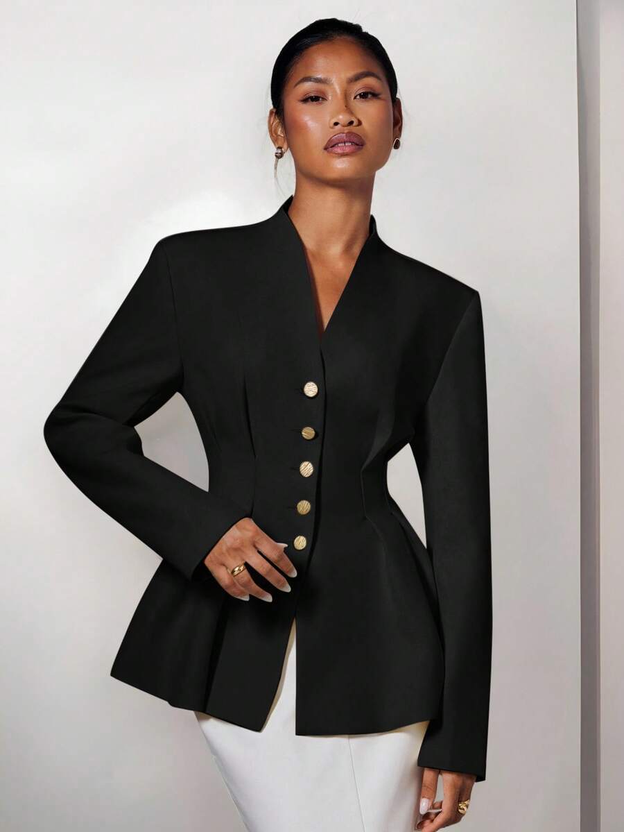 Ruqaya Waist Cinching Blazer