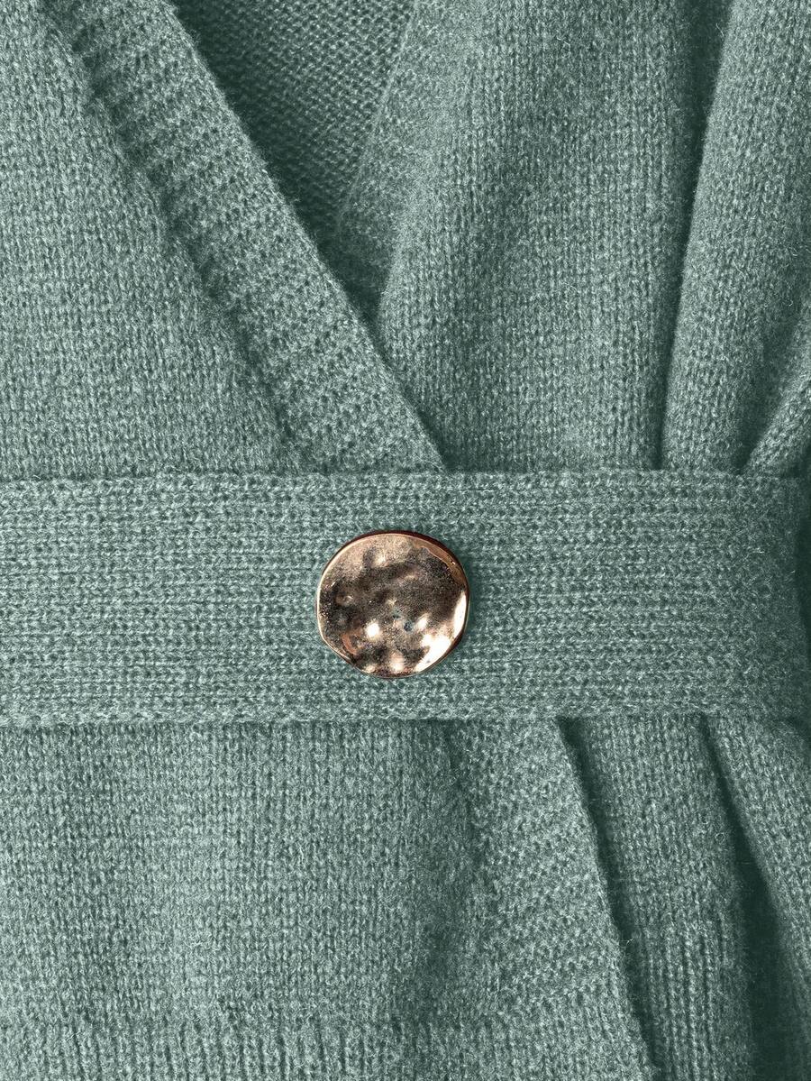 Oria Side-Wrap Sweater