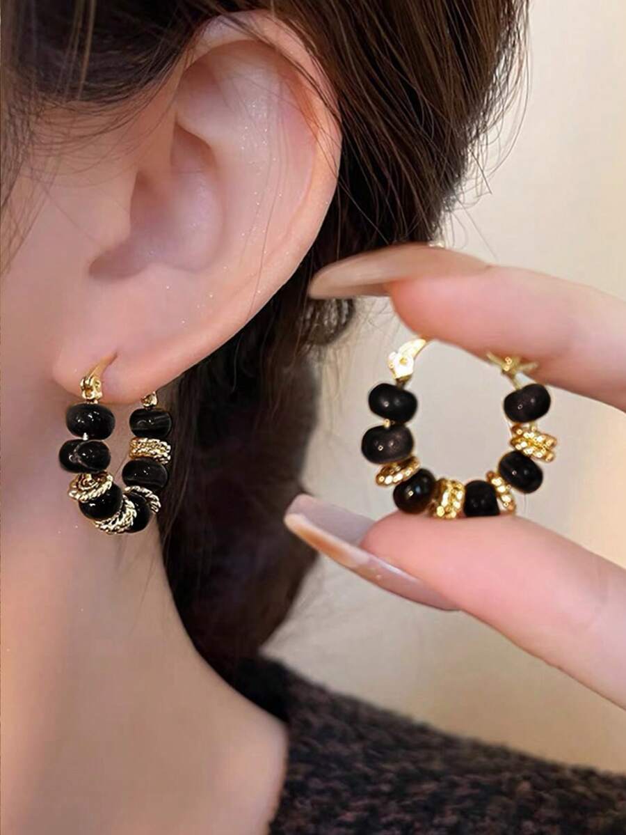 Coraline Stud/Hoop Earring Set