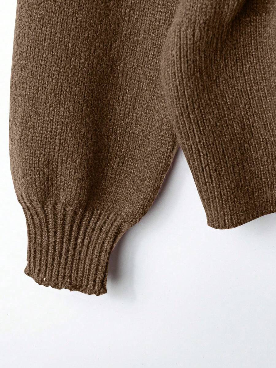 Oria Side-Wrap Sweater