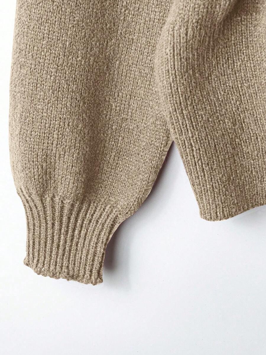 Oria Side-Wrap Sweater