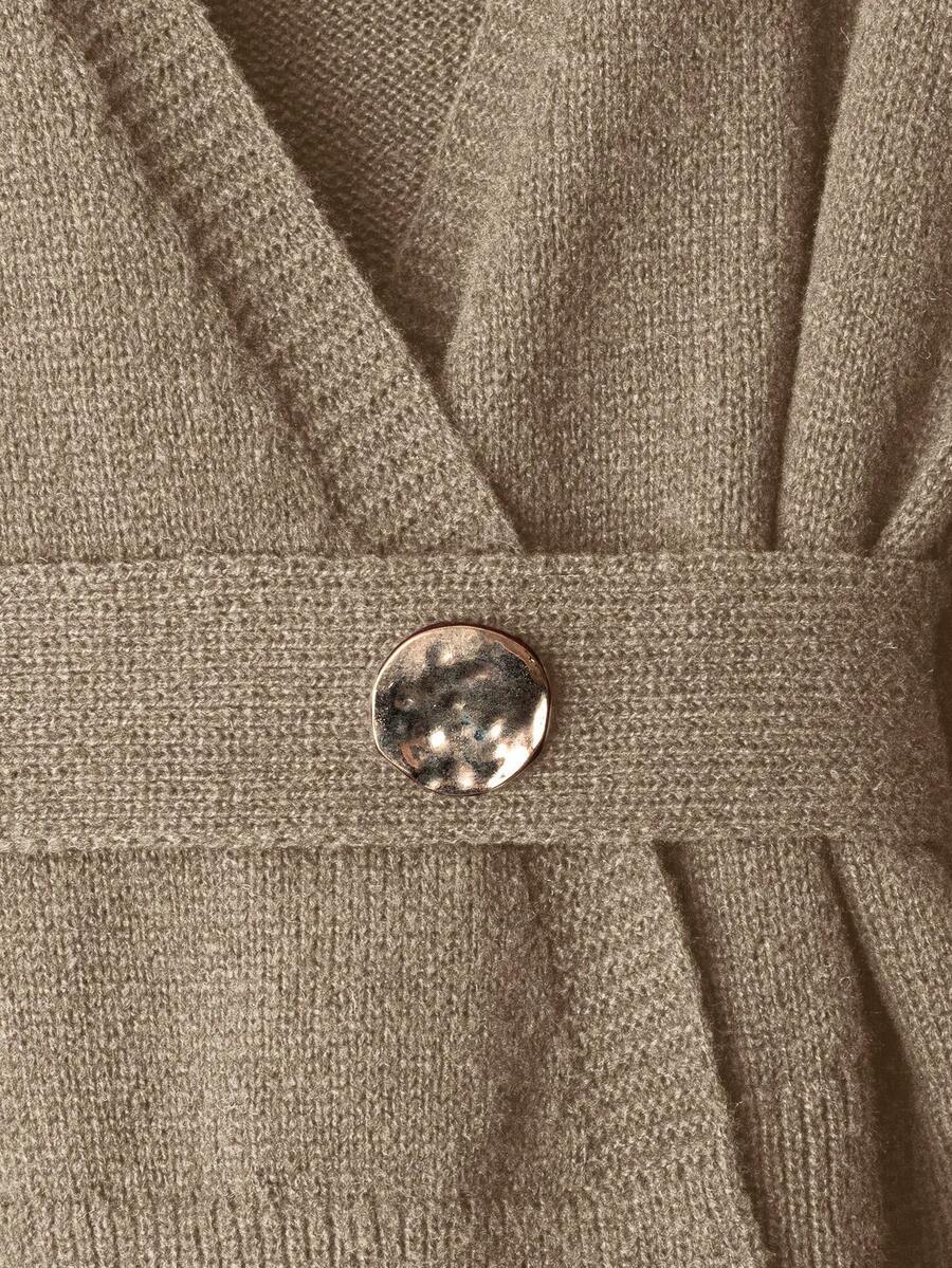 Oria Side-Wrap Sweater
