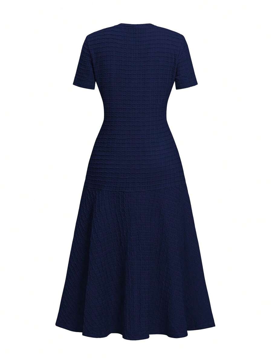 Azeen Short-Sleeve Dress