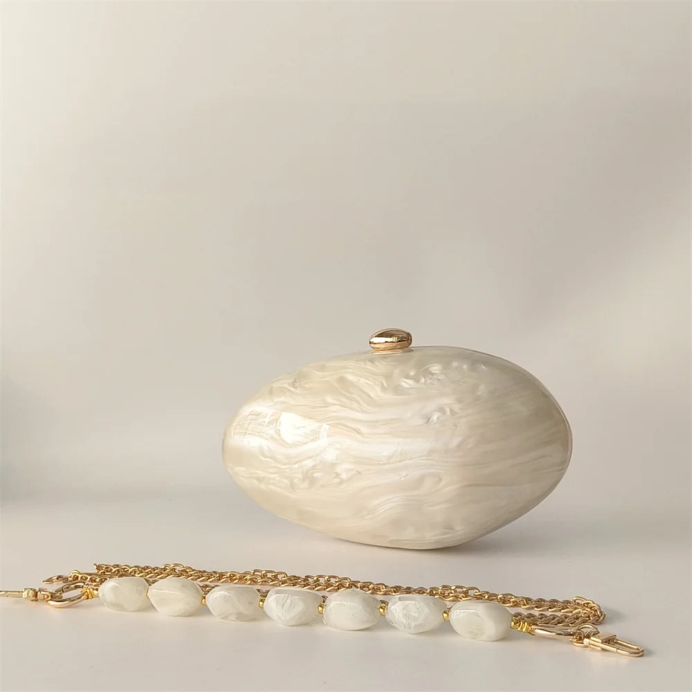 Marble Shell Purse