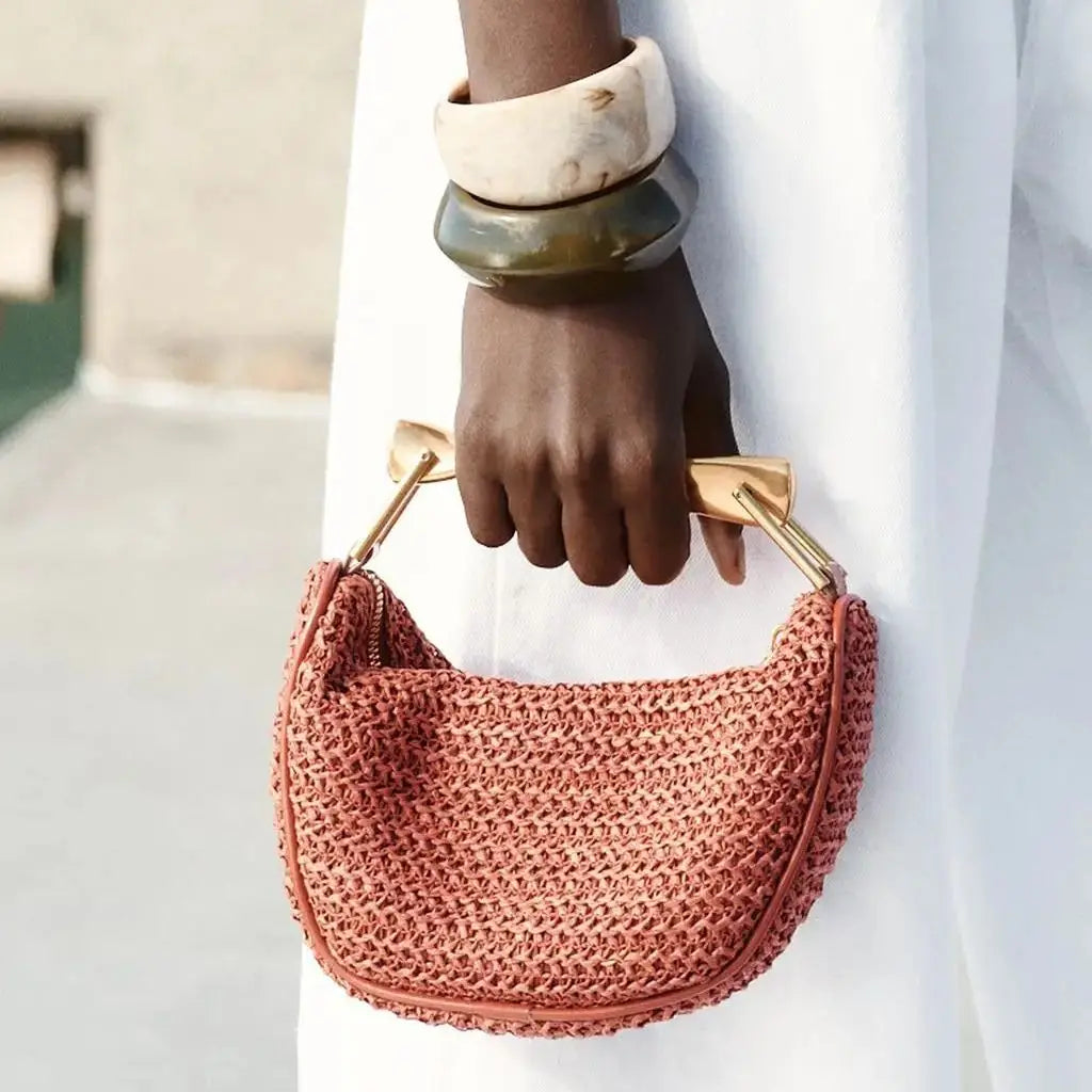 Beach Straw Purse