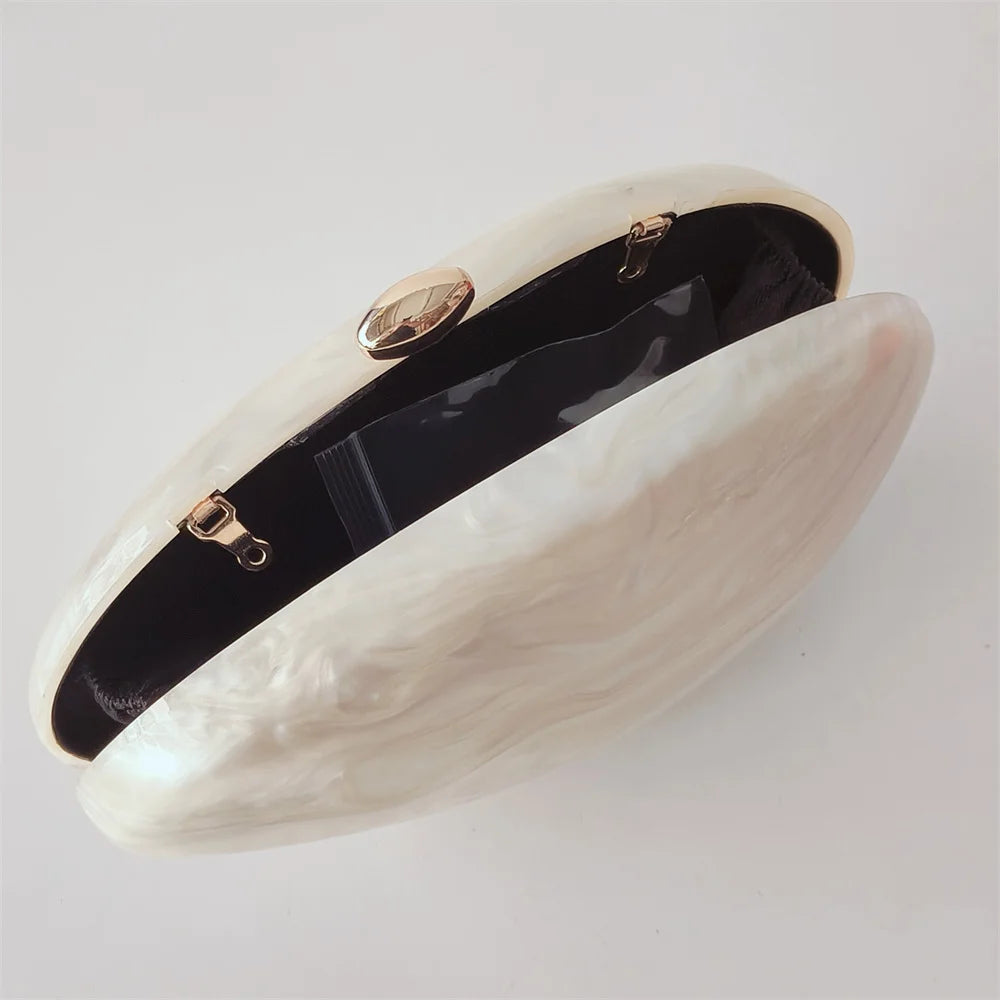 Marble Shell Purse