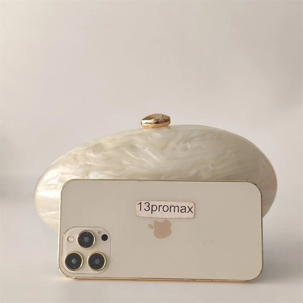 Marble Shell Purse