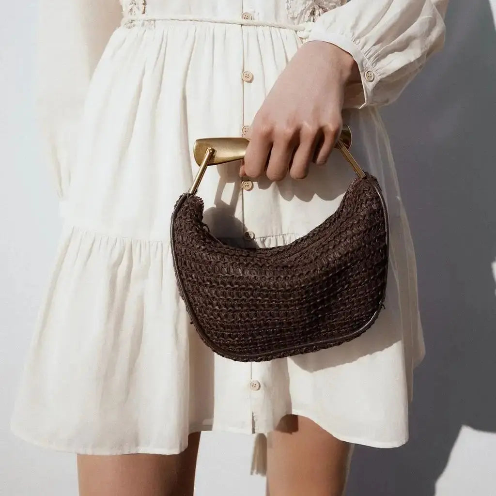 Beach Straw Purse