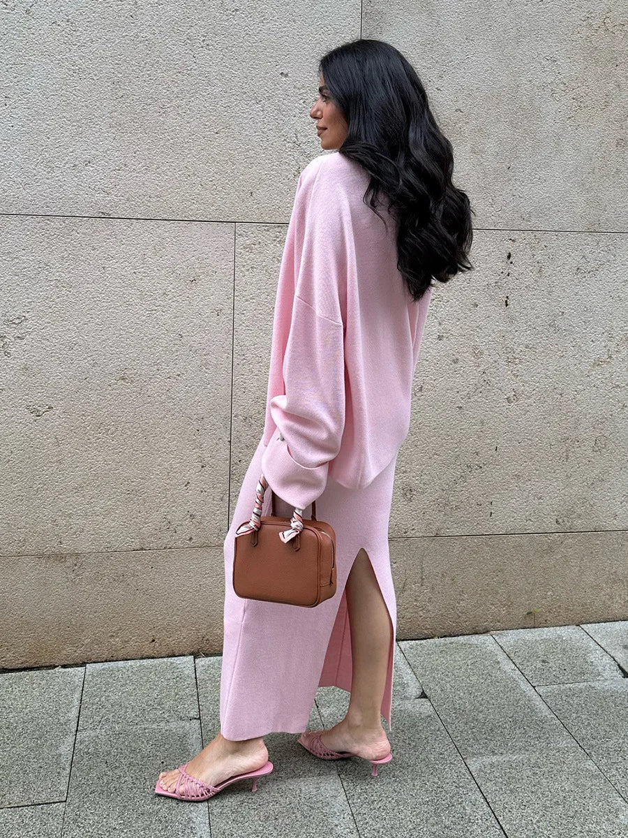 Farah Cardigan Set