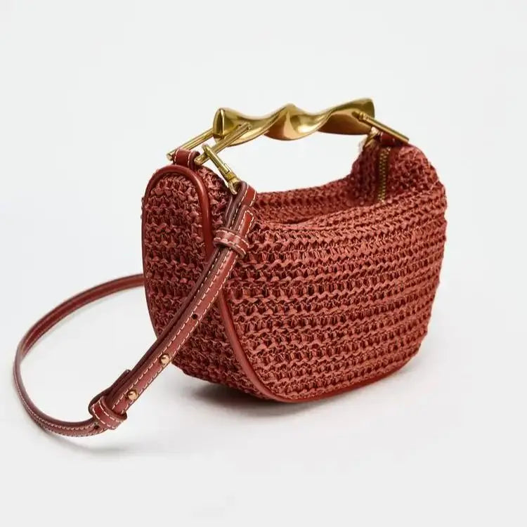 Beach Straw Purse