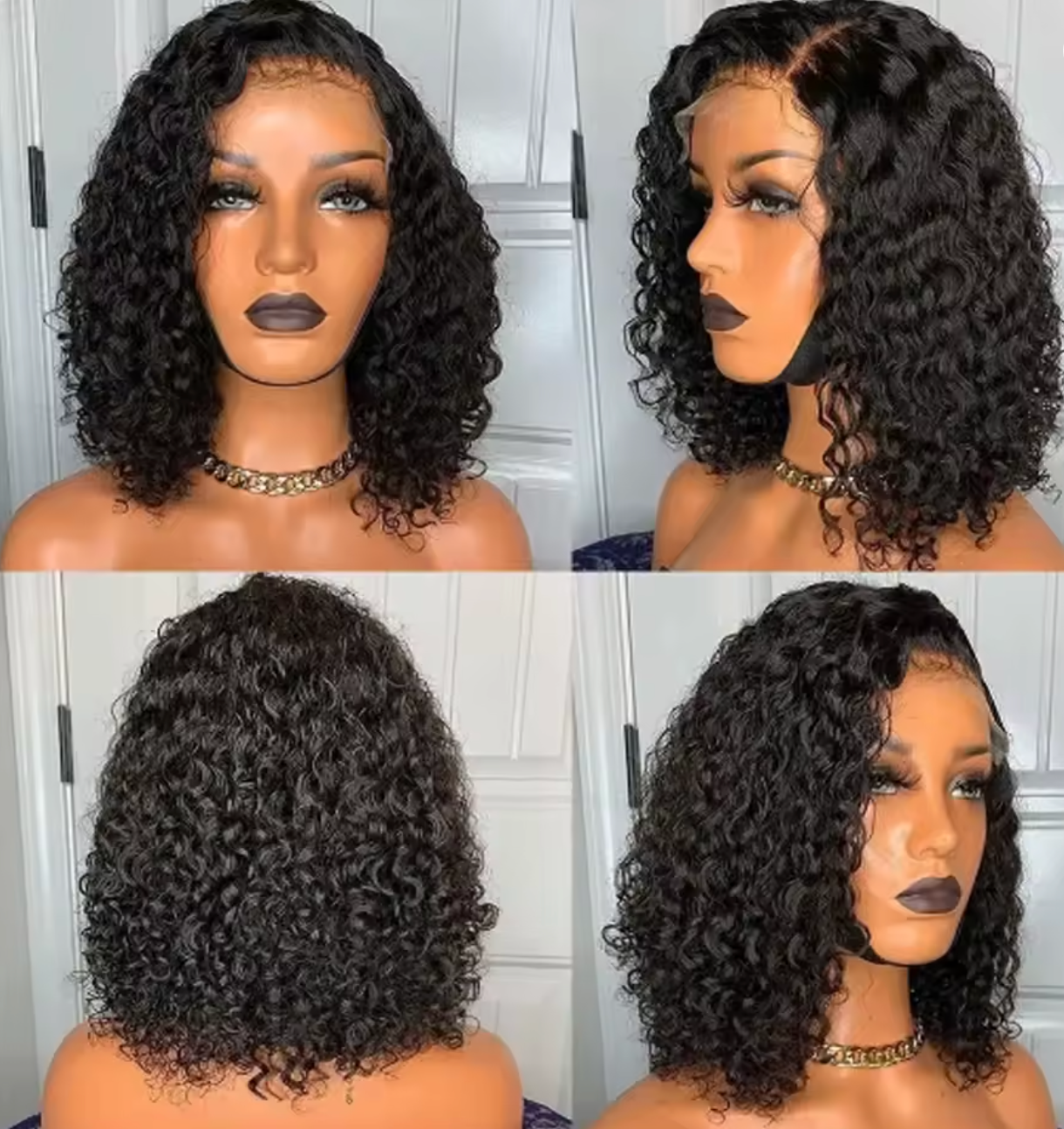 Short African Curly Wig