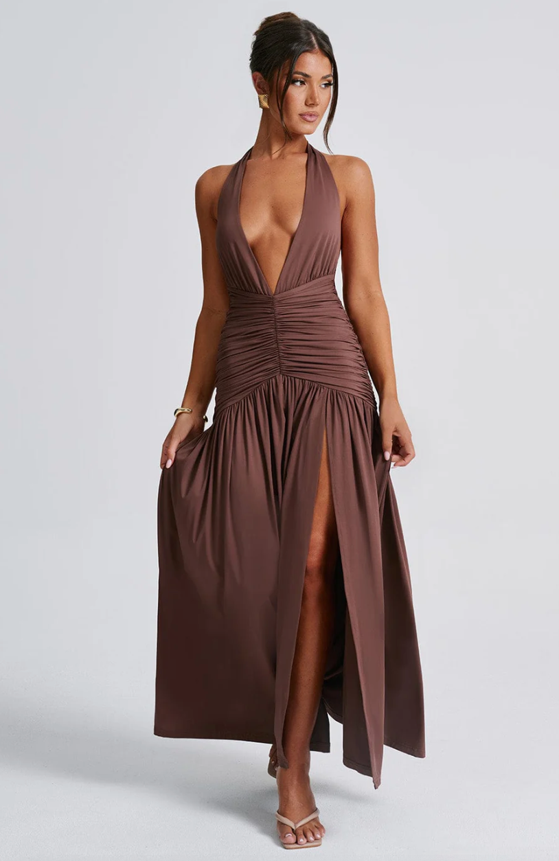 Melinda Slit Dress