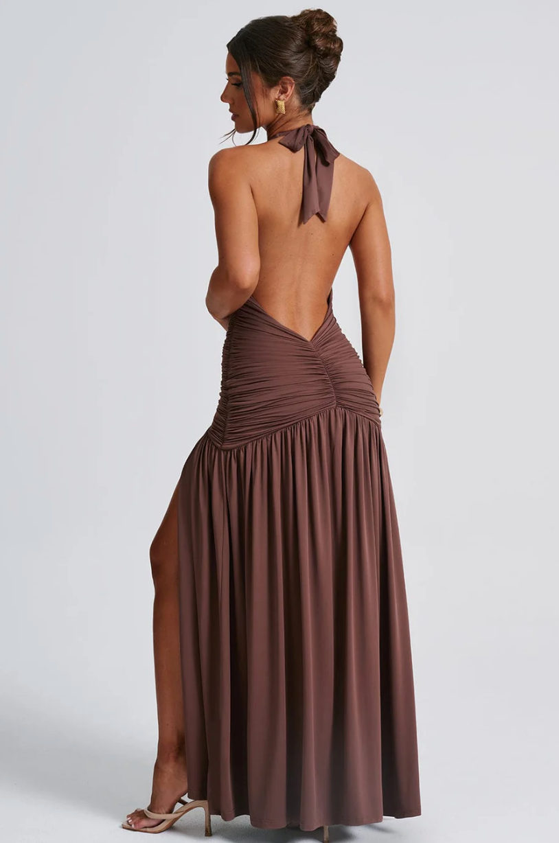 Melinda Slit Dress