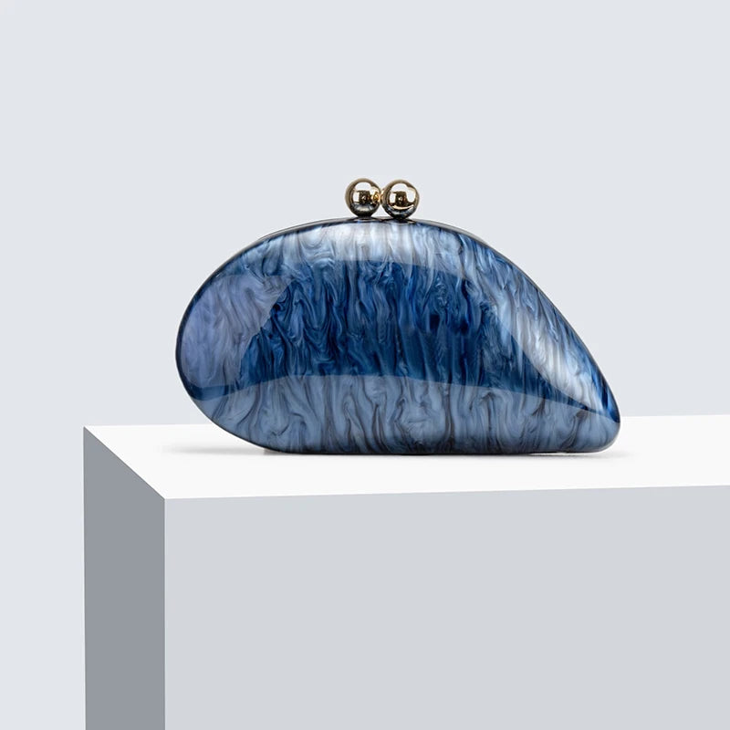 Clamshell Acrylic Purse