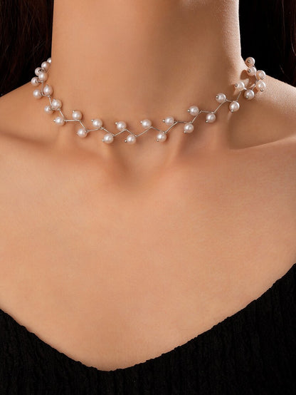 Saphirae Pearl Choker