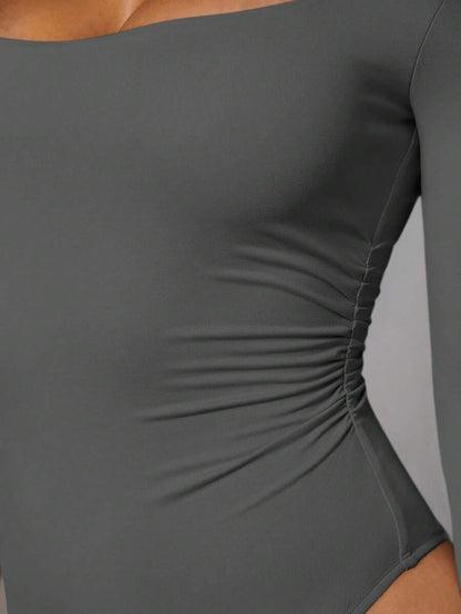 Maysa Square Neck Bodysuit