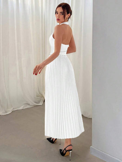 Hana Pleated Skirt Set