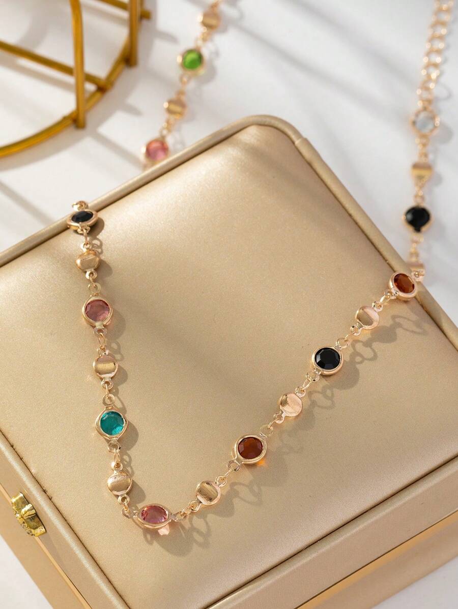 Lyrielle Rhinestone Necklace