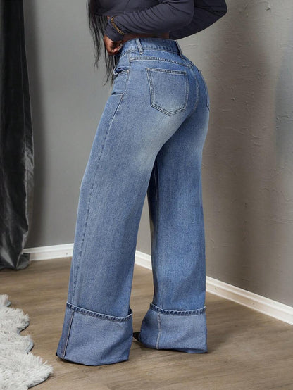 Faye Straight-Leg Jeans