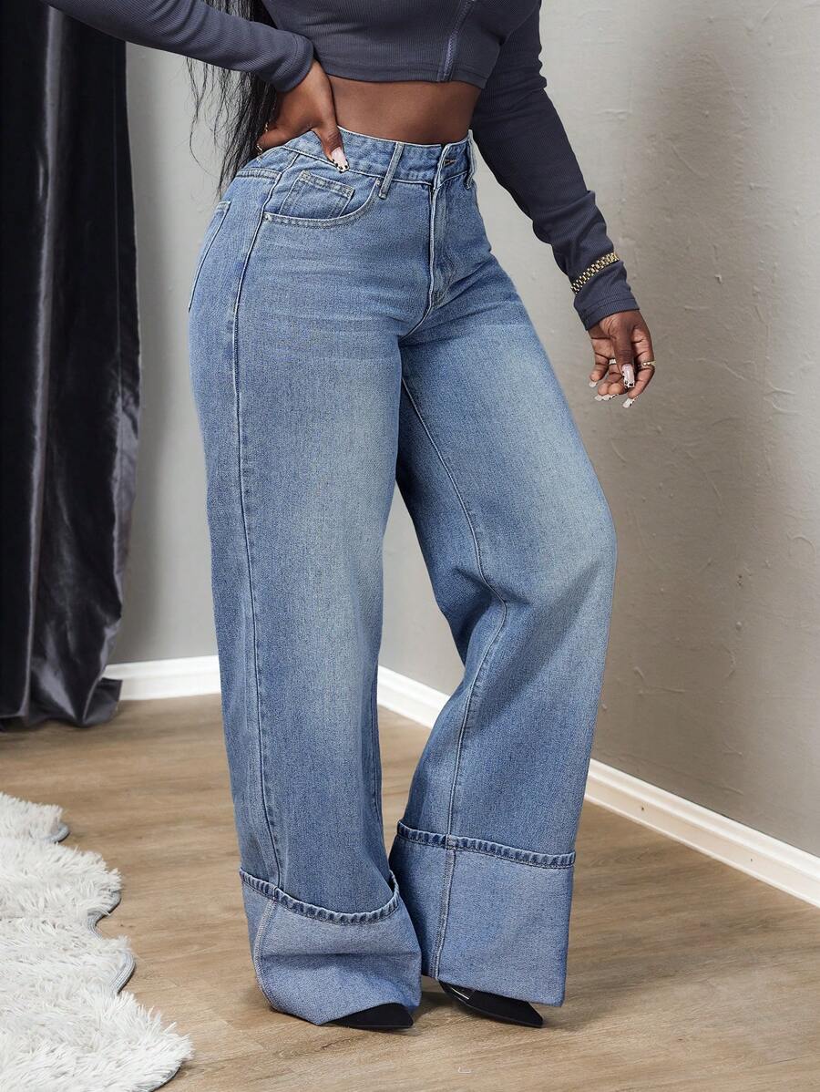 Faye Straight-Leg Jeans