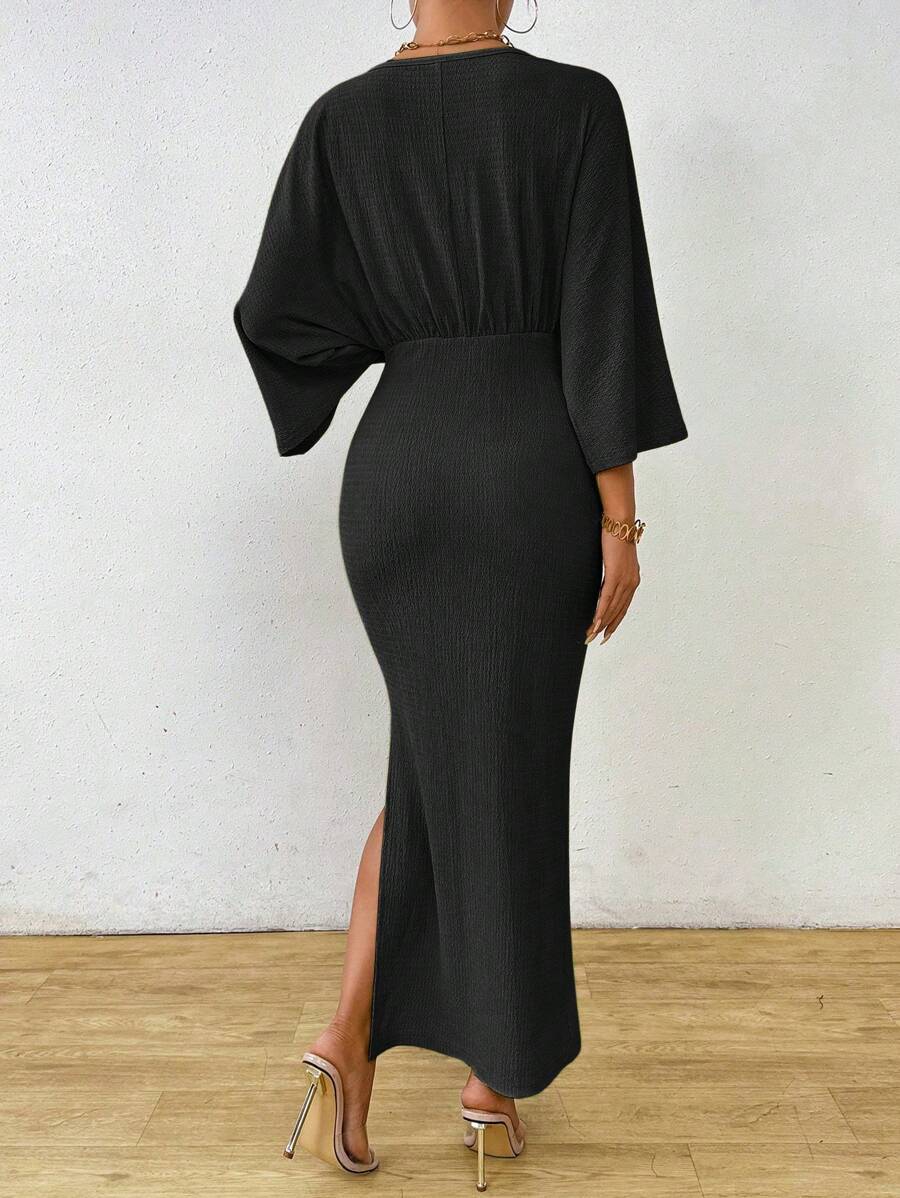 Jumanah Front-Tie Dress