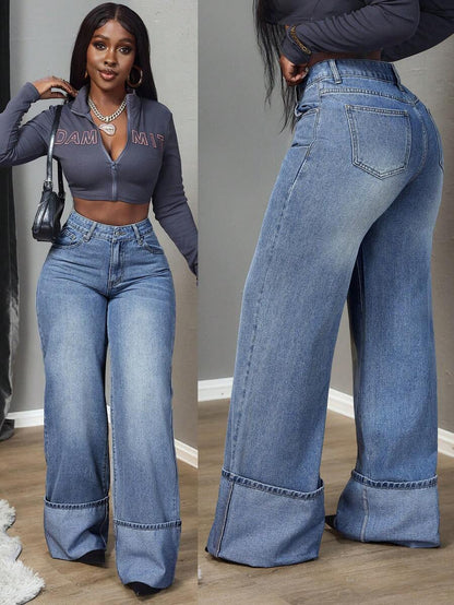Faye Straight-Leg Jeans