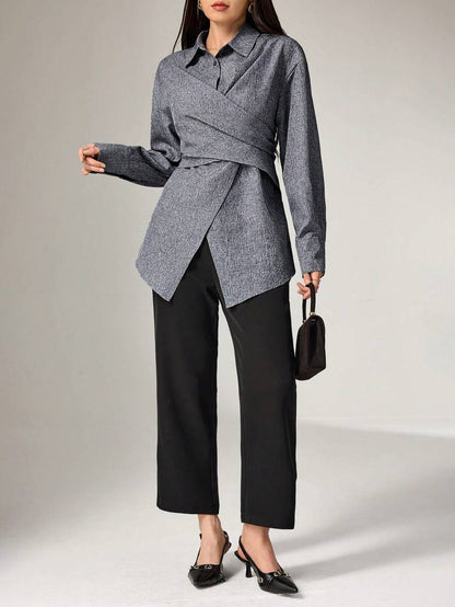 Yara Button-Back Office Shirt
