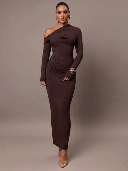 Nayla Long-Sleeve Dress