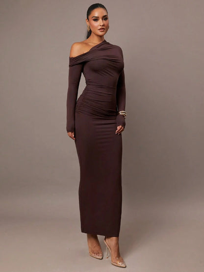 Nayla Long-Sleeve Dress
